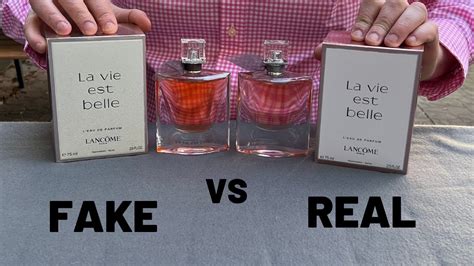 vie est belle perfume fake|lancome life is beautiful perfume.